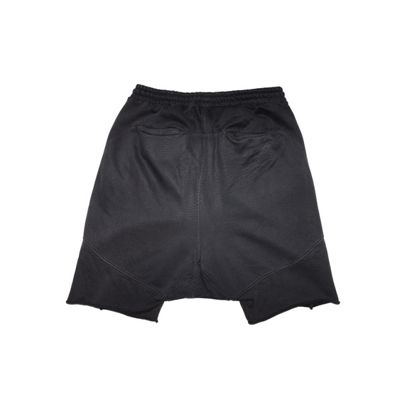 Entire Studios Heavy Drop Shorts in Washed Black - Picture 2 of 5